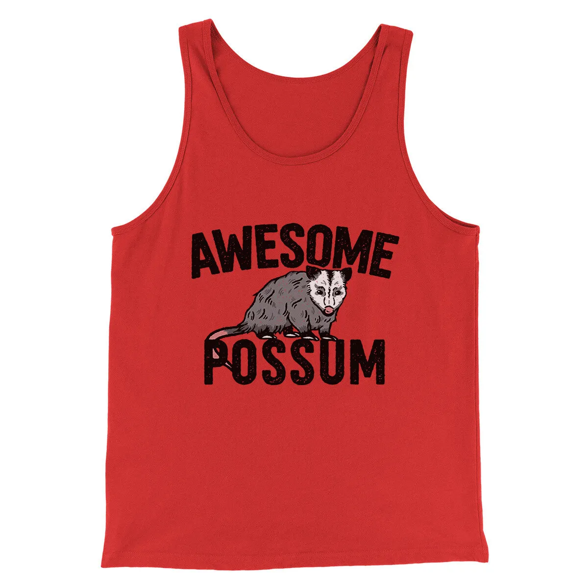 Awesome Possum Funny Men/Unisex Tank Top