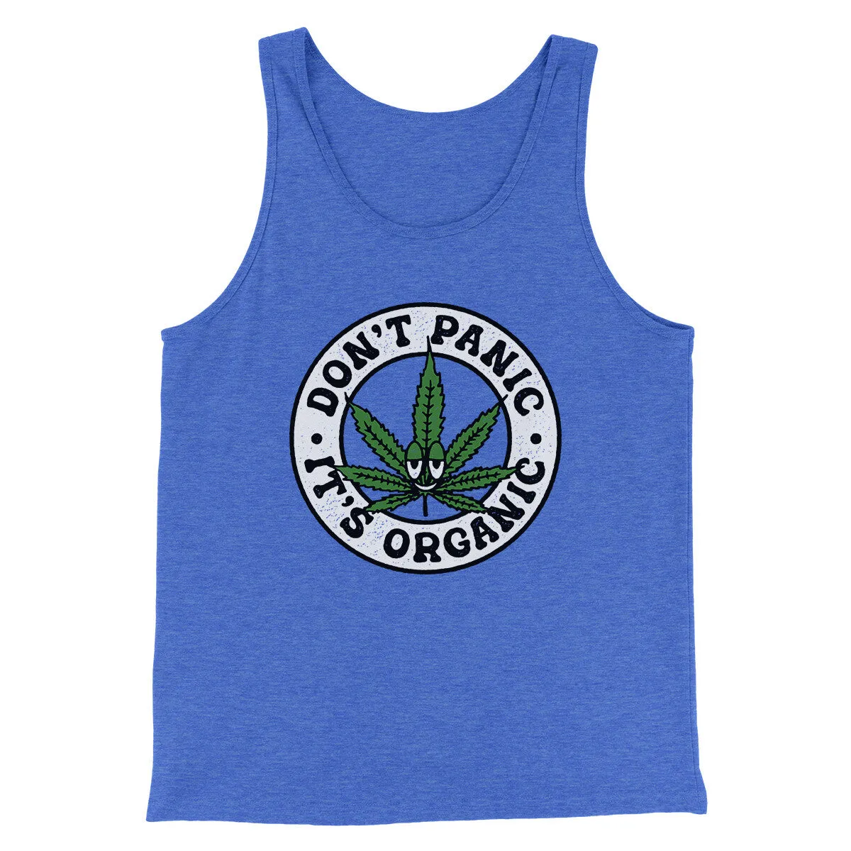 Don't Panic It's Organic Men/Unisex Tank Top