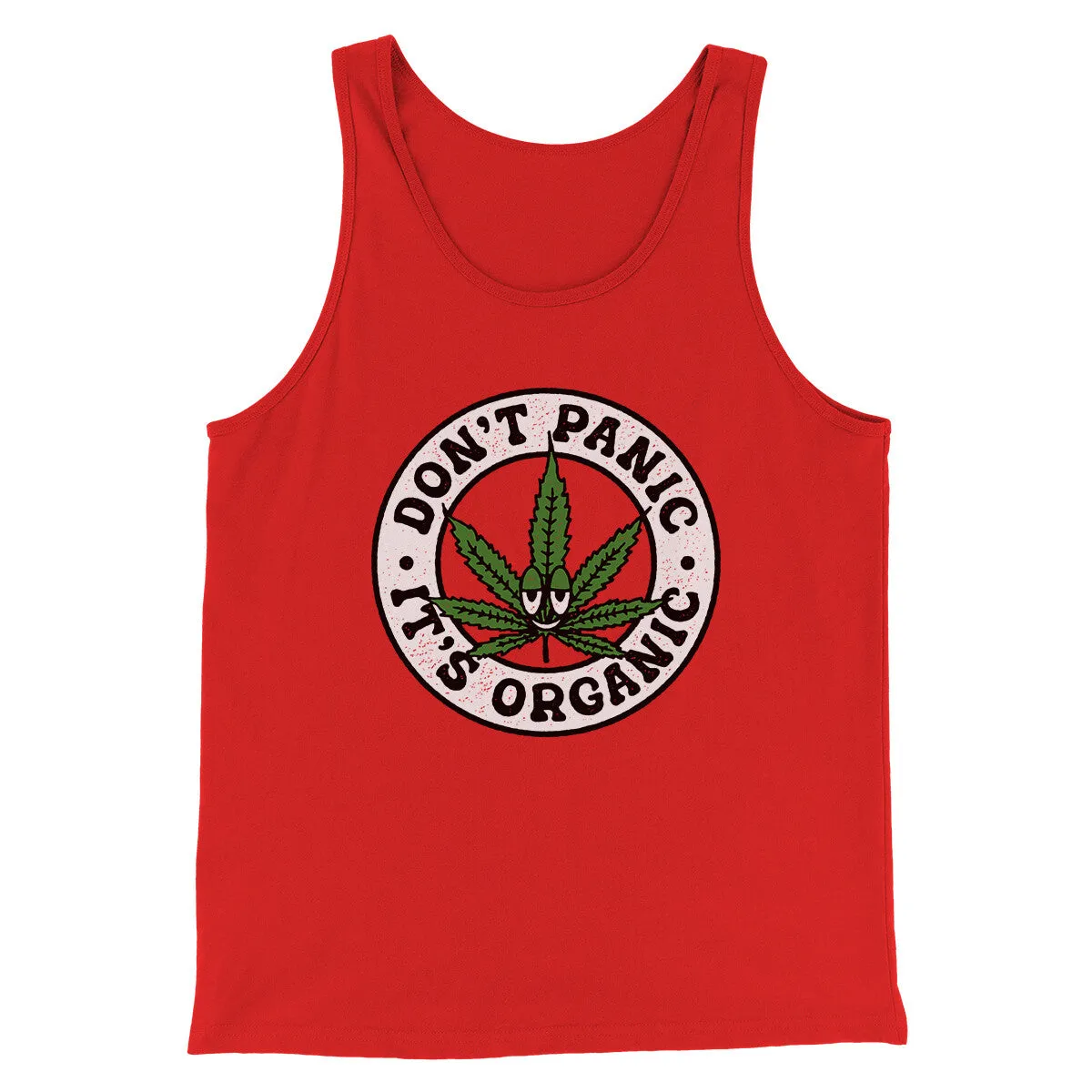Don't Panic It's Organic Men/Unisex Tank Top