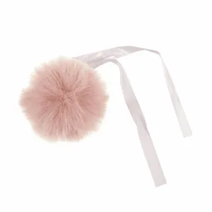 Faux Fur Pom Pom - Medium 6cm - Light Pink