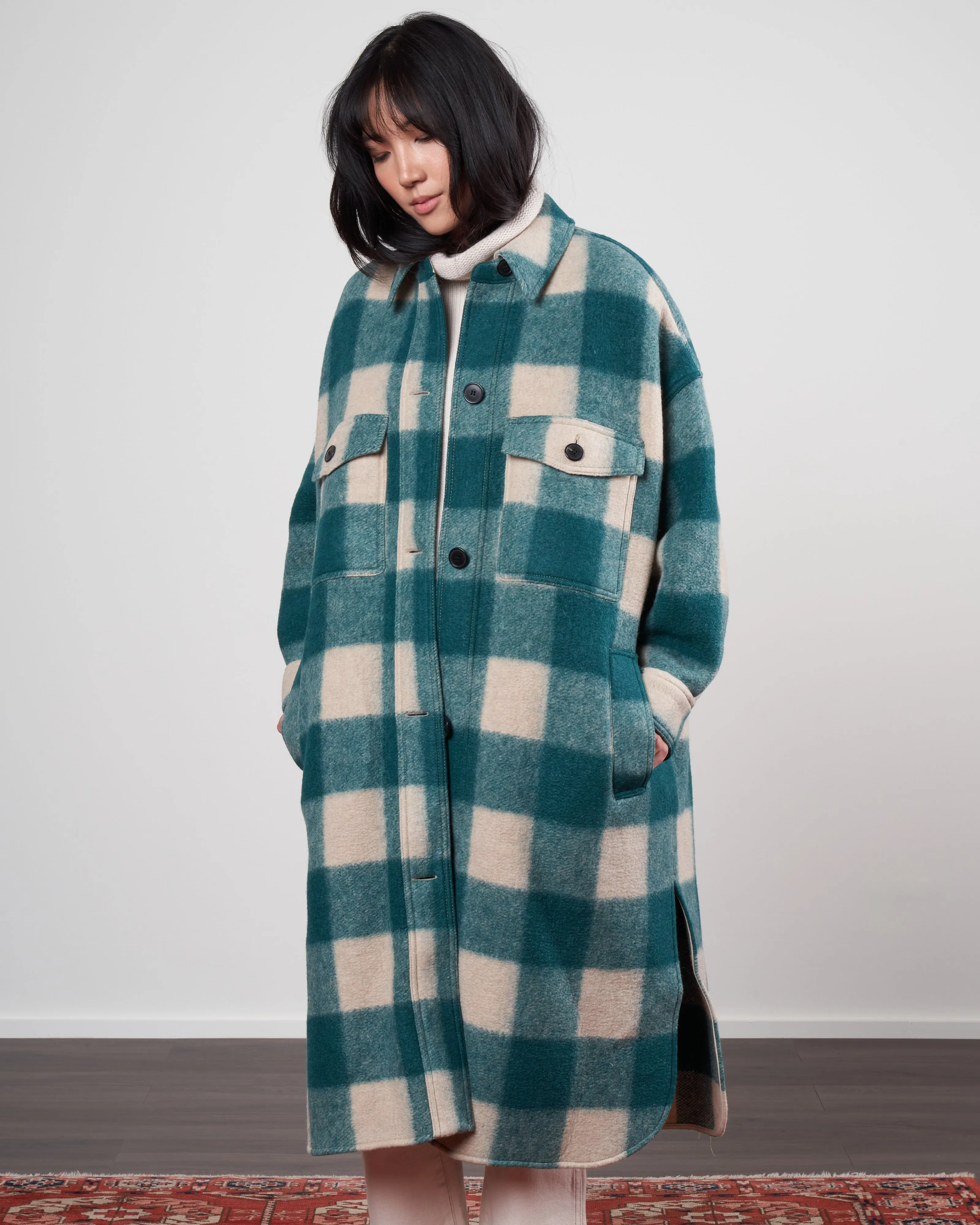 fontizi coat - green