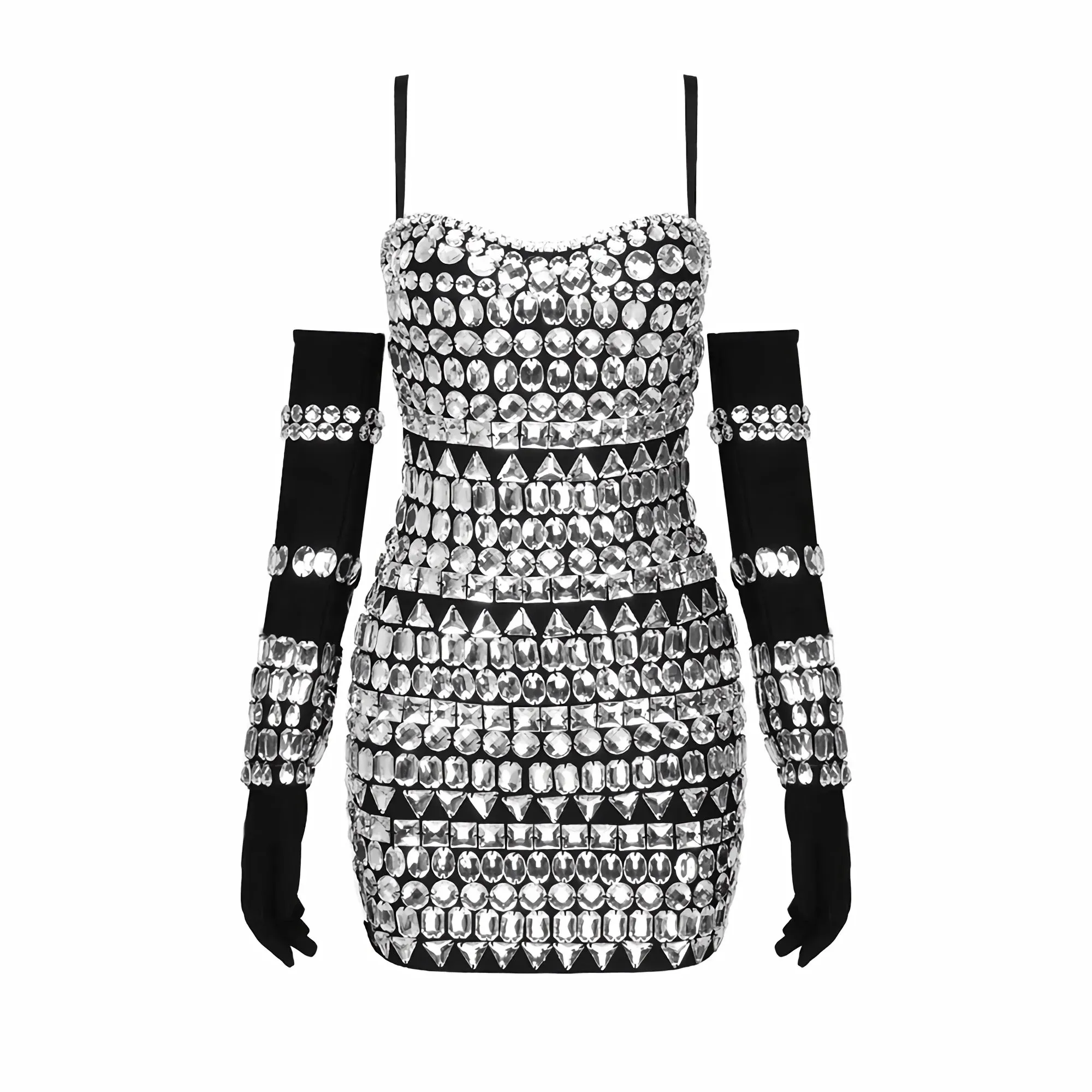 Gems on Gems Glove Dress