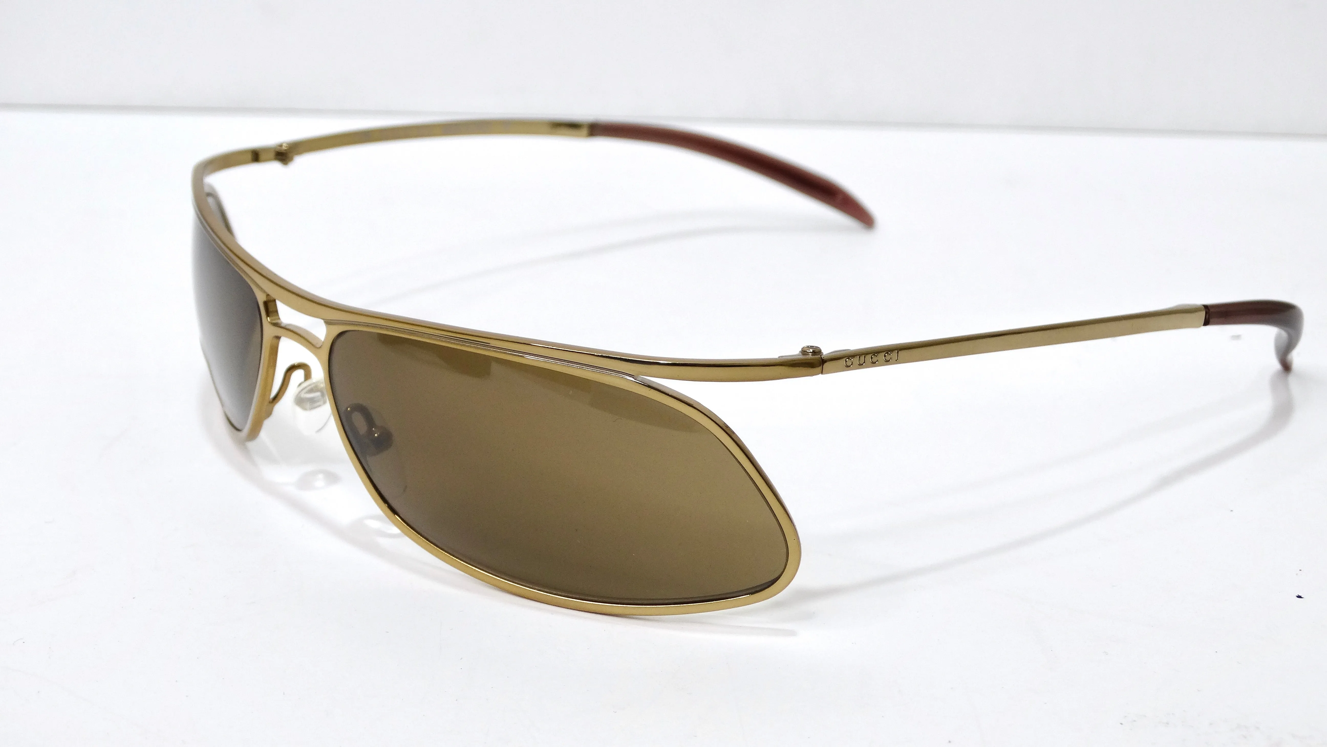 Gucci 1990's Rare Oval Sunglasses