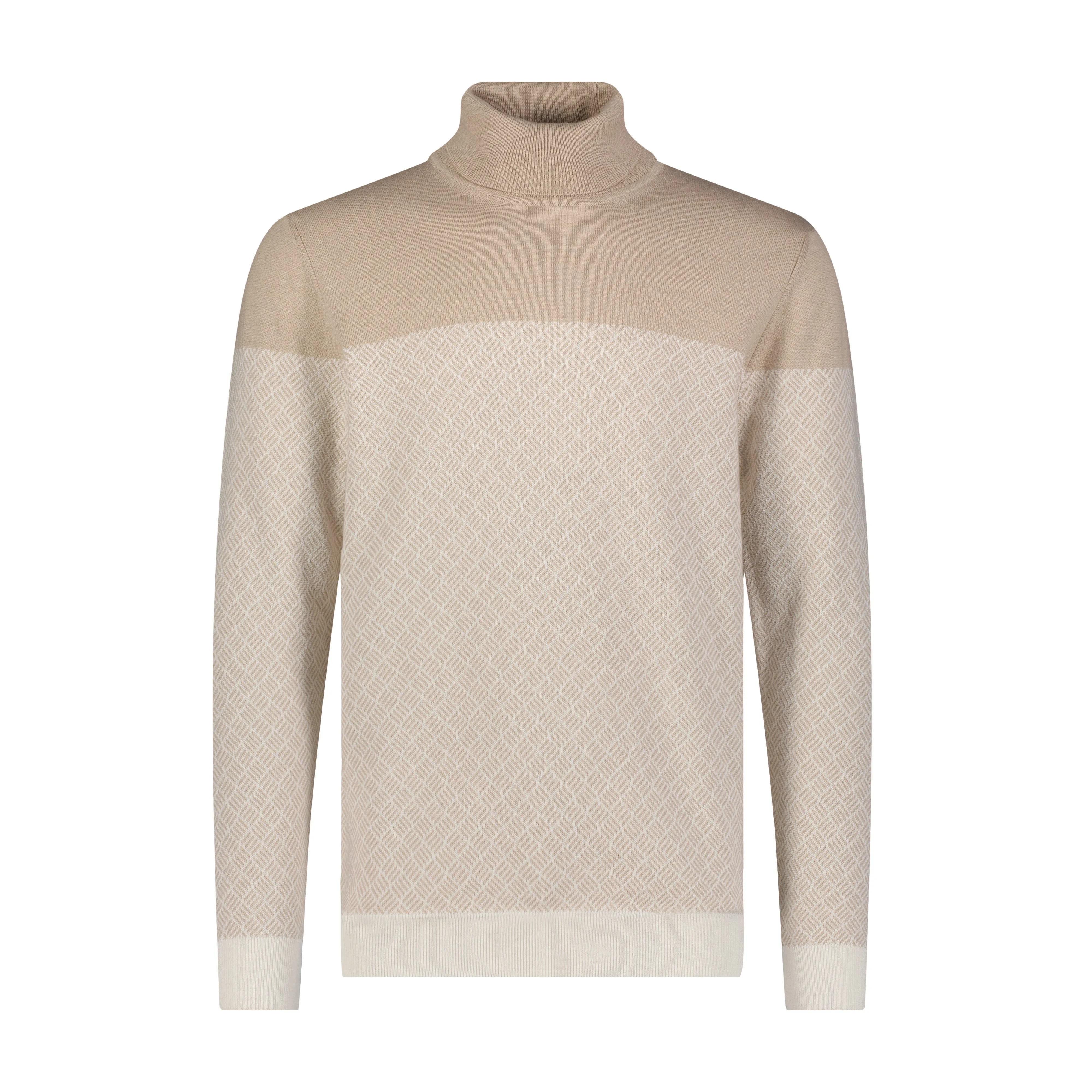 Jacquard Turtleneck