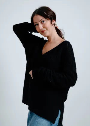 Kelly Knit Sweater - Black