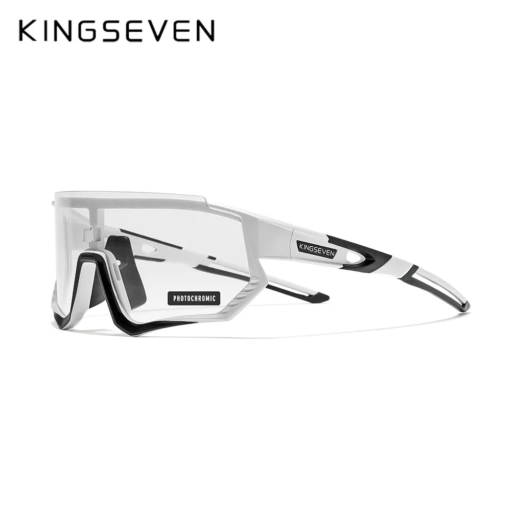 KINGSEVEN Photochromic Cycling Sunglasses