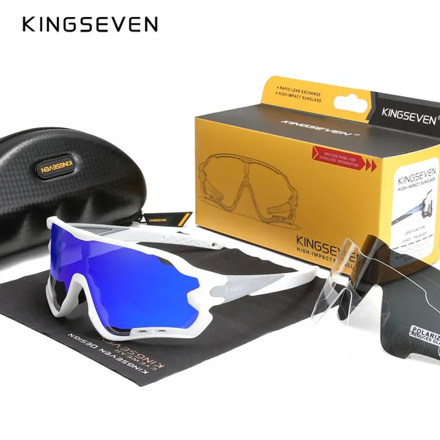 KINGSEVEN Polarized Cycling Sunglasses