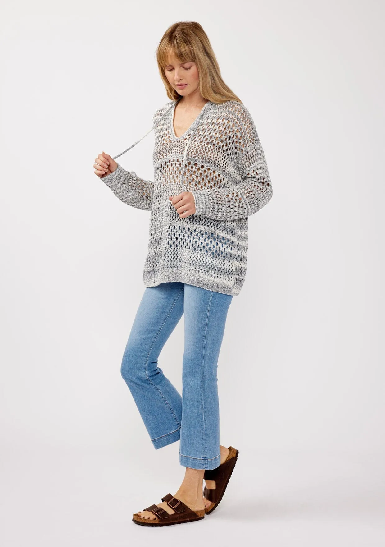 Mia Crochet Hoodie