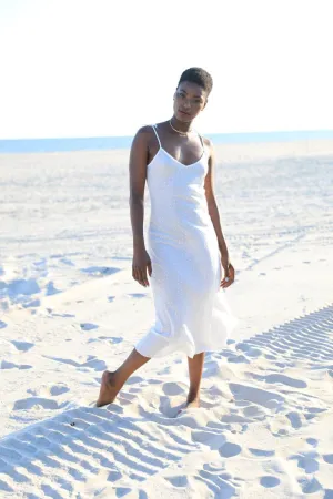 Milk Slip Dress, 100% Milk Fabric