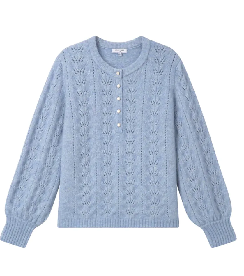 Paisley mohair sweater