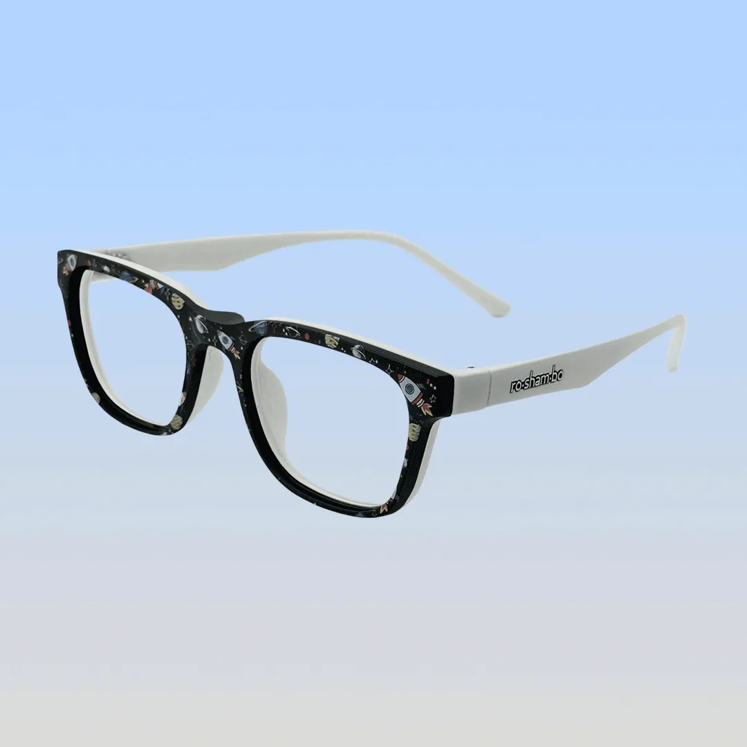 Pops Magnetic Snap-On Sunglasses | Youth White