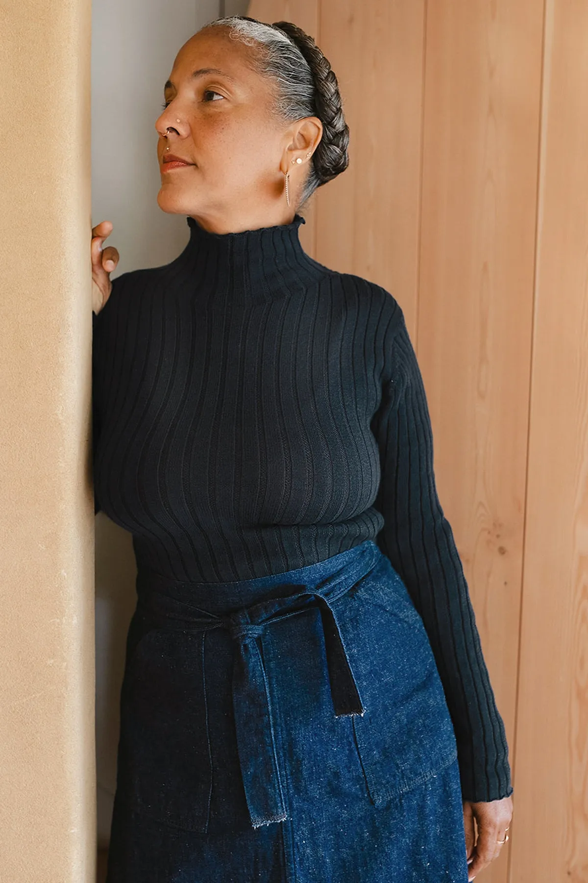 Rib Turtleneck