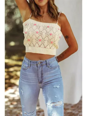 ROSE KNIT TANK // FINAL SALE