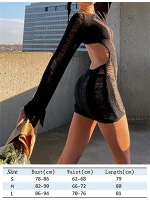Sexy Cutout Lace Dresses