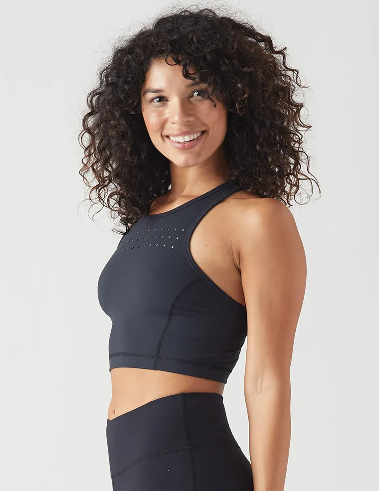 Spirit Crop Top: Black