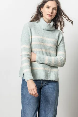 Striped Turtleneck Sweater PA2686