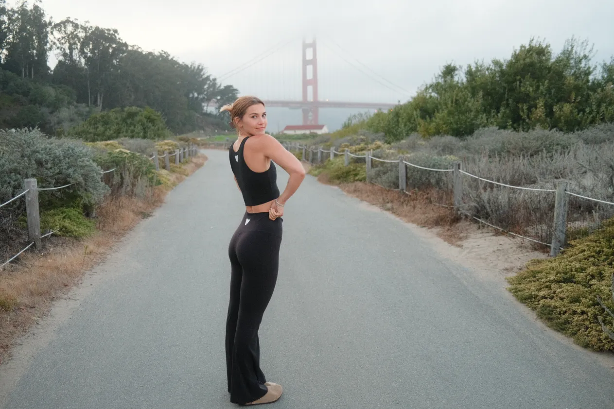 the Inner Balance crop tank