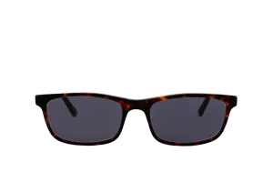 Tortoise Shell Sunglasses Readers (Grey)