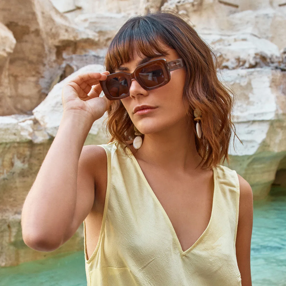 Unyielding Sunglasses - Brown
