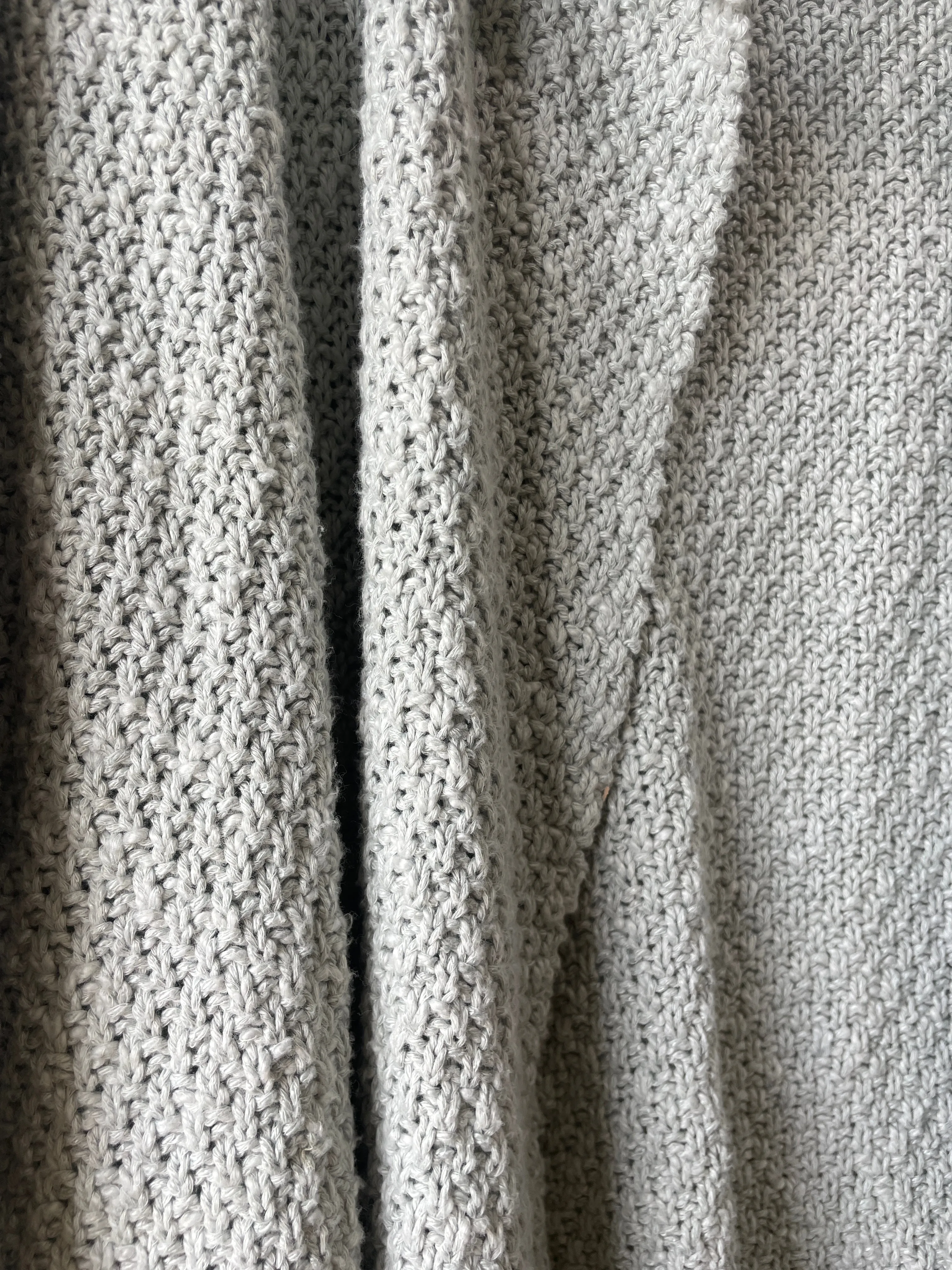 Vintage Eskandar Grey Open Cardigan