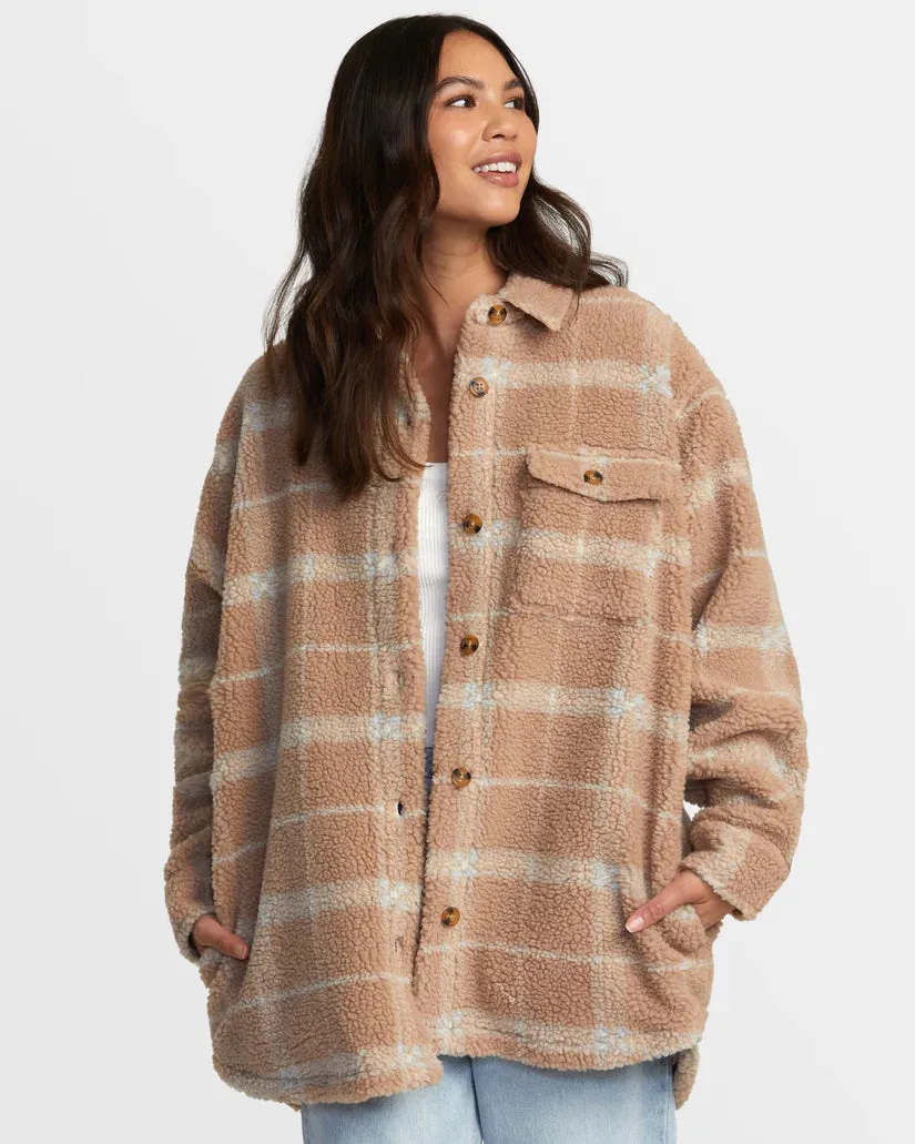 Women's Birdie Shacket Flannel Jacket