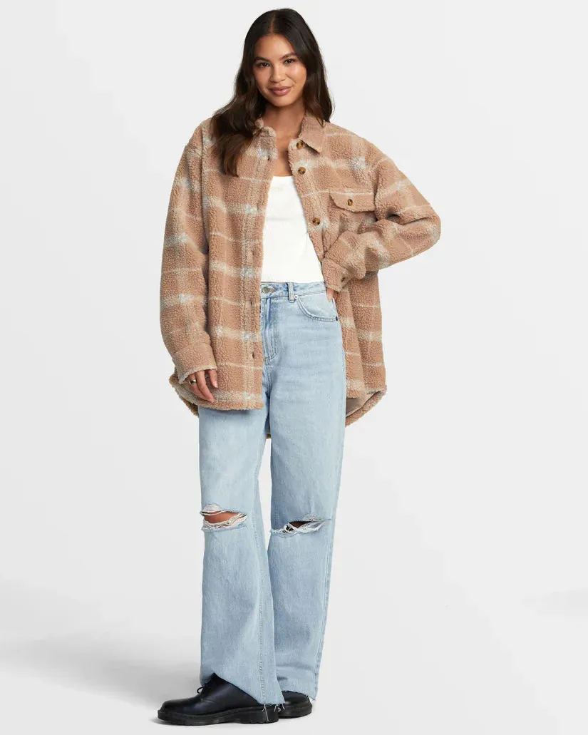 Women's Birdie Shacket Flannel Jacket